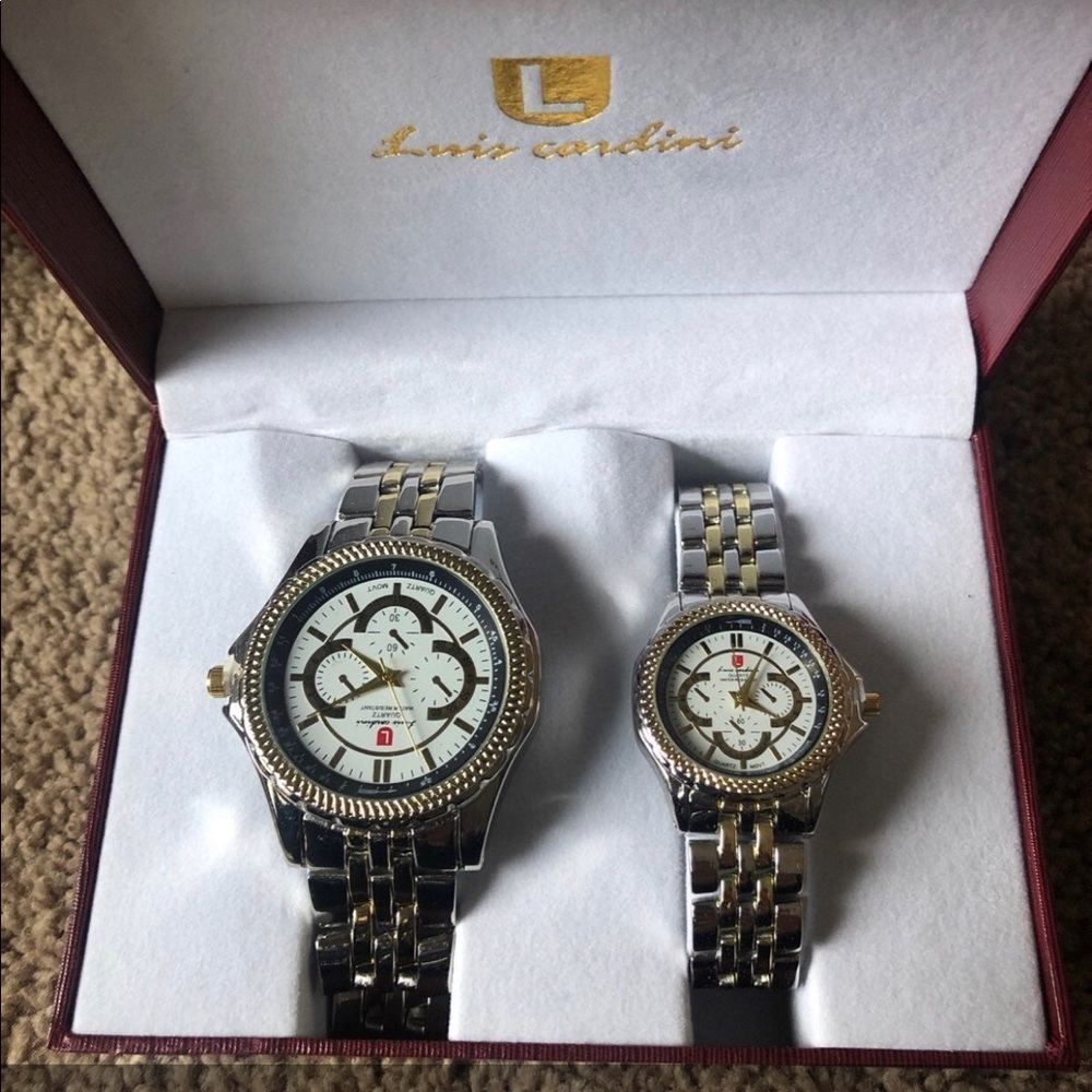 Luis Cardini His & Her Watches